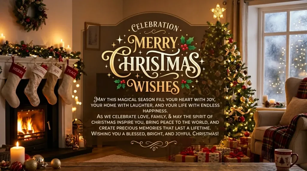 Celebration Inspirational Merry Christmas Wishes