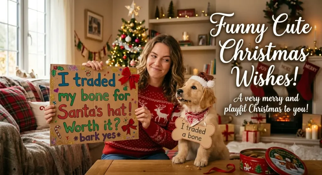 Funny Cute Merry Christmas Wishes