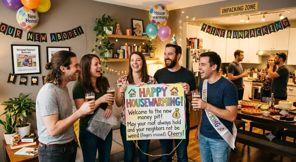 Funny House Warming Wishes