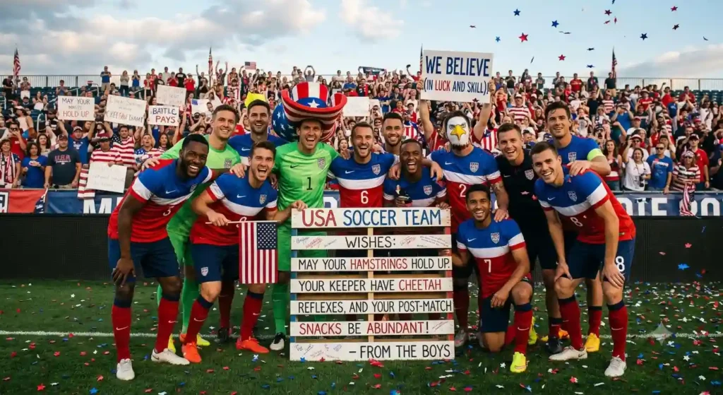 Funny USA Soccer Team Wishes