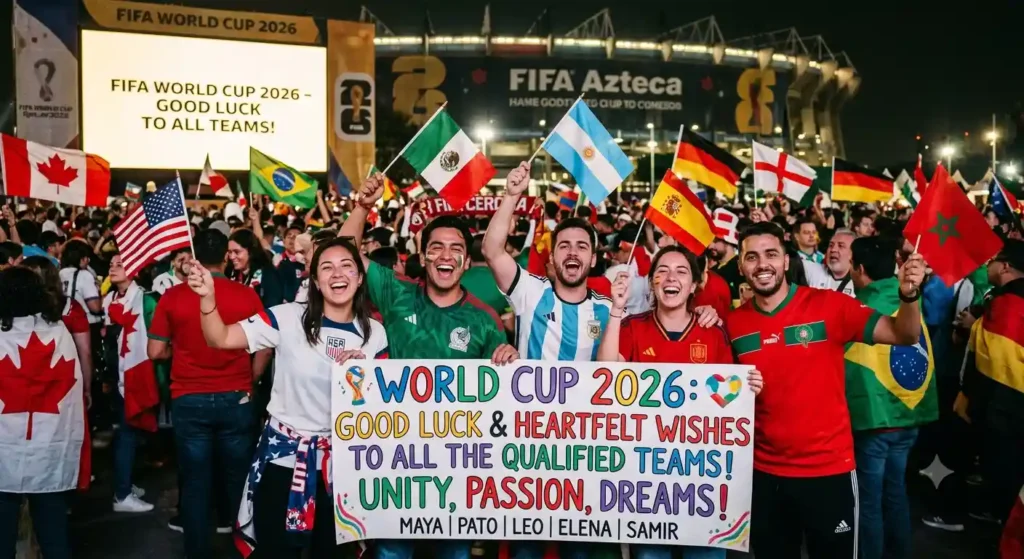 Heartfelt FIFA World Cup 2026 Teams Wishes