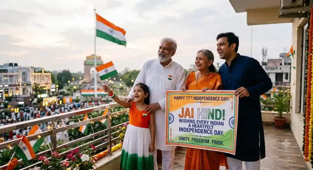 Heartfelt Best Independence Day Wishes for India