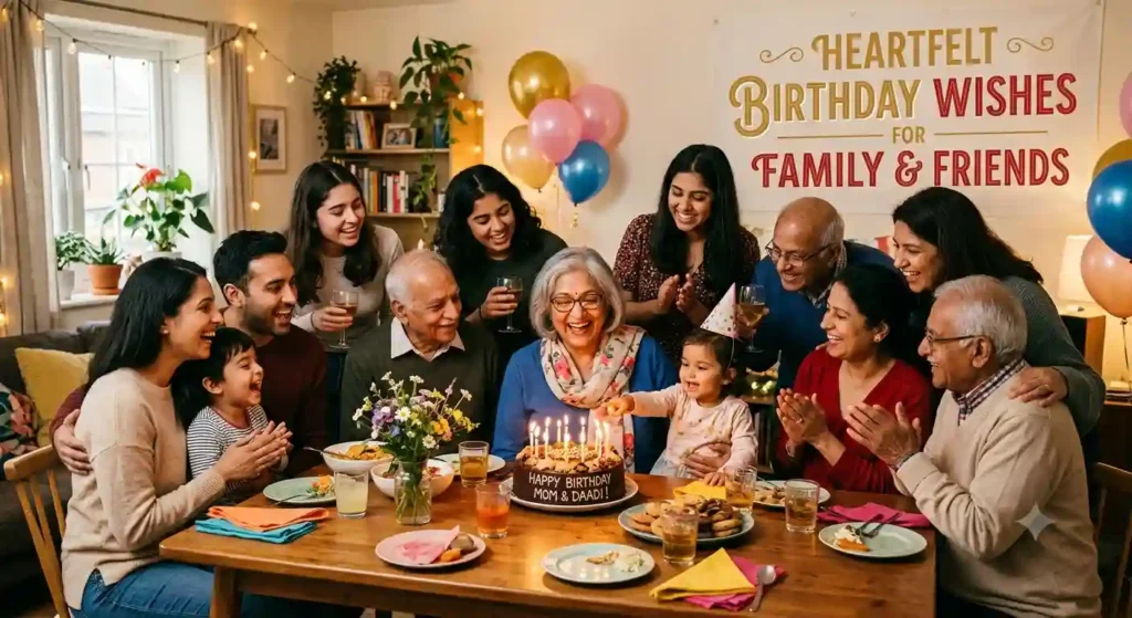 Heartfelt Birthday Wishes for Family and Friends