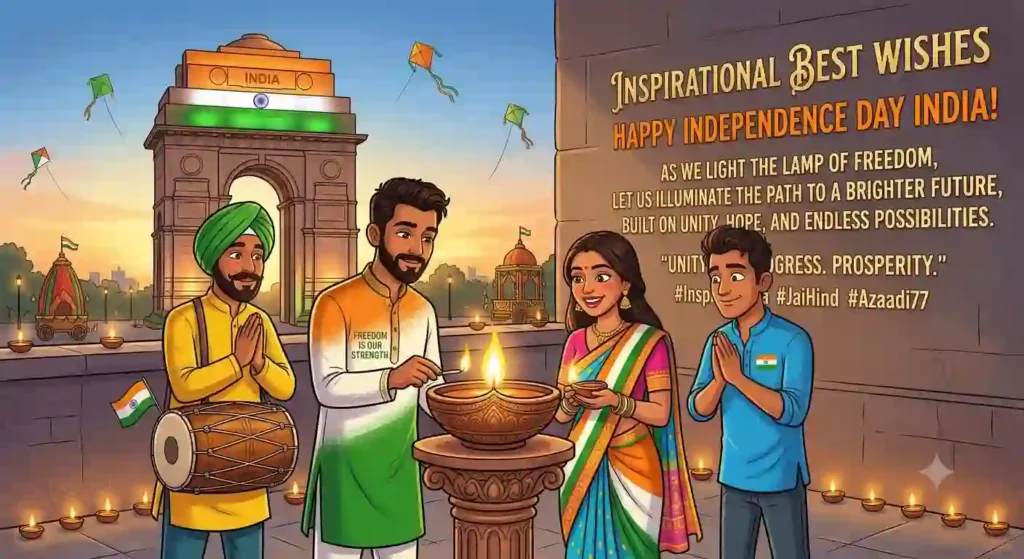 Inspirational Best Independence Day Wishes for India