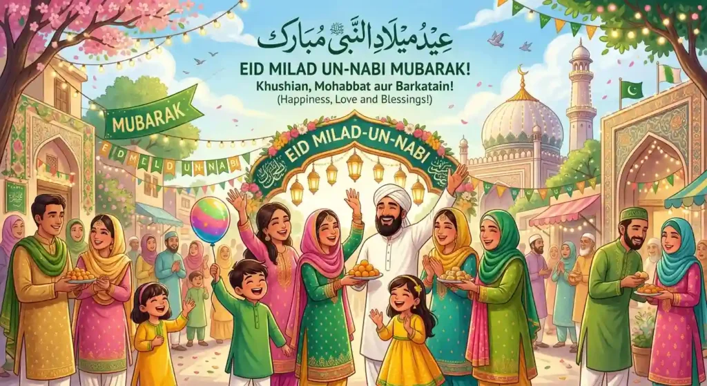 Light-Hearted & Joyful Eid Milad un-Nabi Wishes