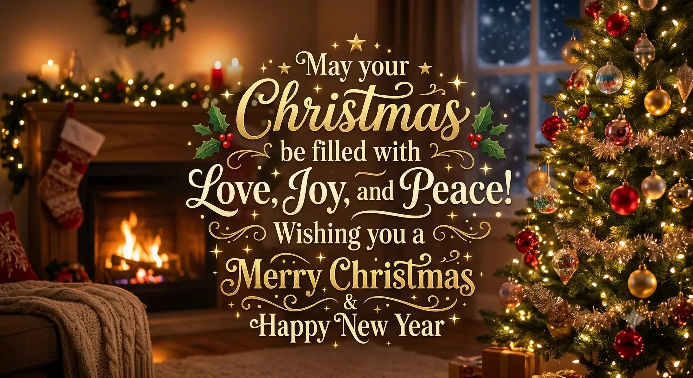 beautiful christmas wishes wordings