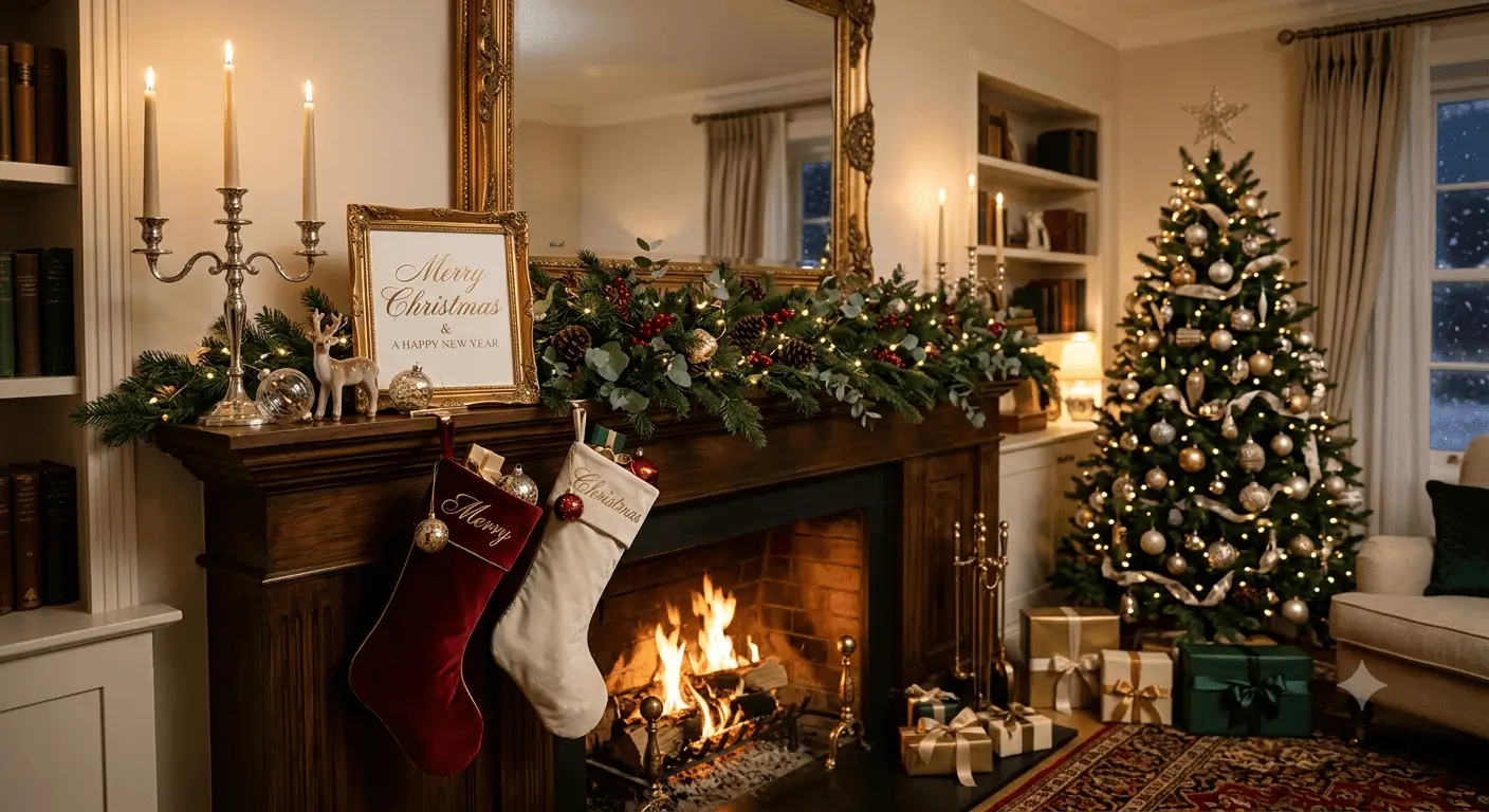 elegant classy merry christmas wishes