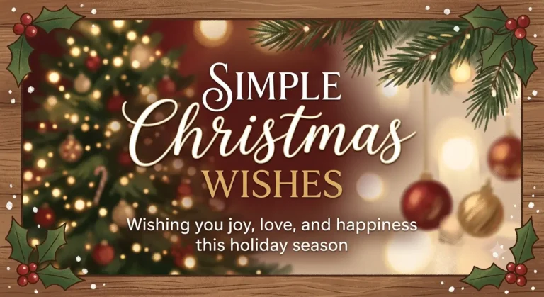 simple christmas wishes