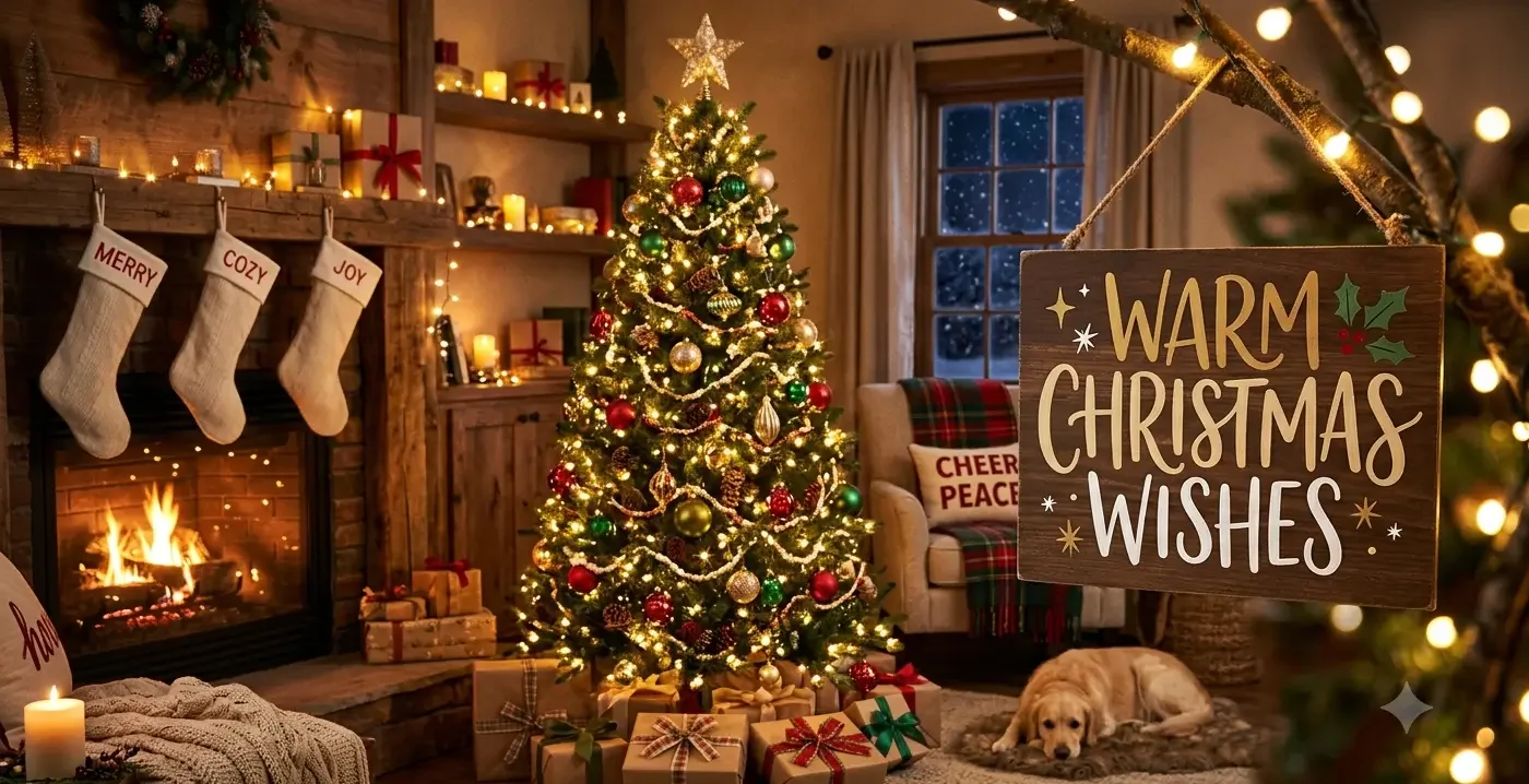 warm christmas wishes
