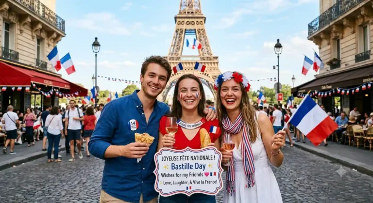 Bastille Day Wishes for Friends