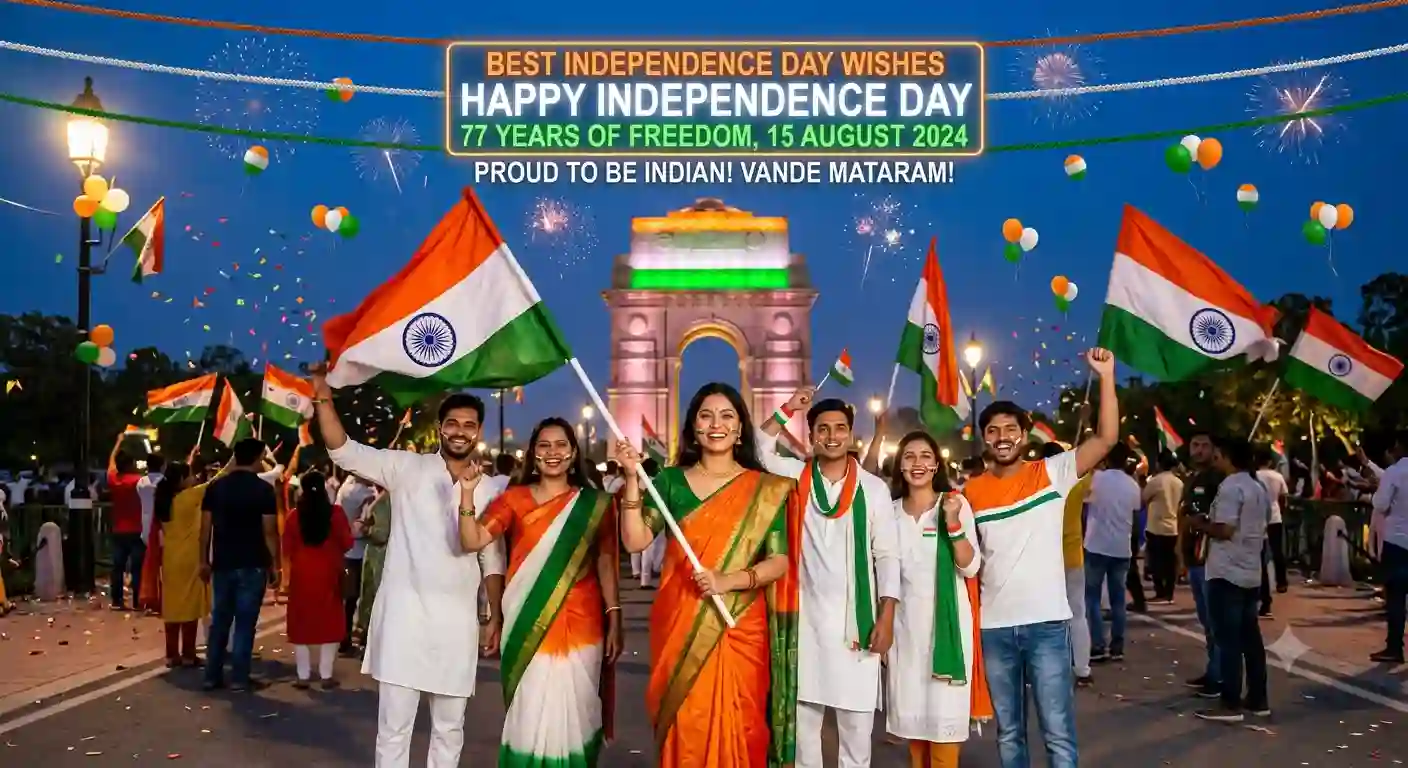 Best Independence Day wishes for India