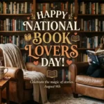 National Book Lovers Day wishes