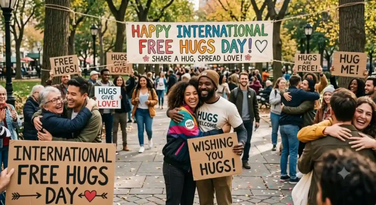 Wishes for International Free Hugs Day