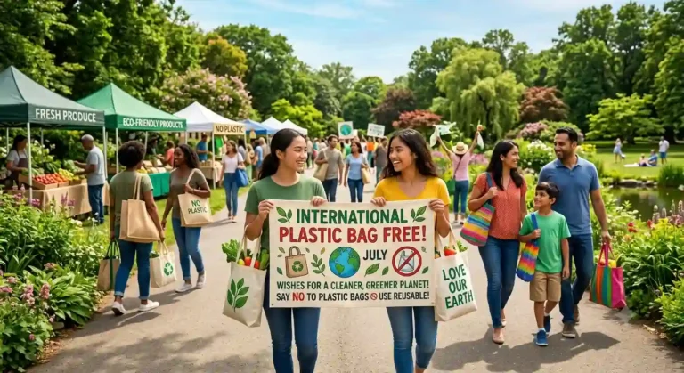 Wishes for International Plastic Bag Free Day