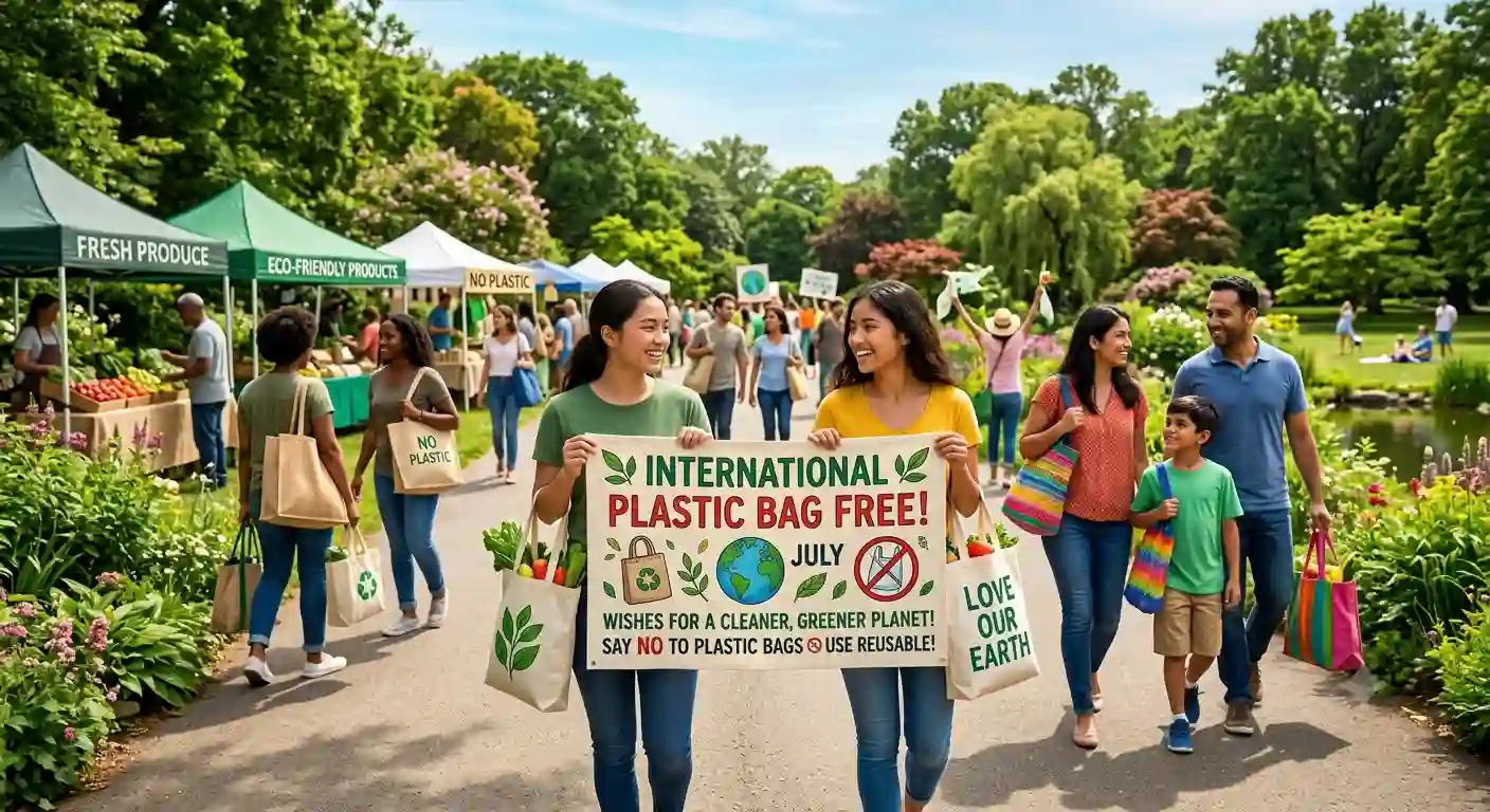 Wishes for International Plastic Bag Free Day