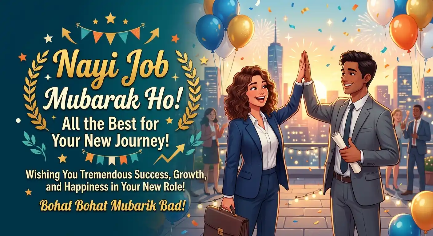 Wishes for job succes