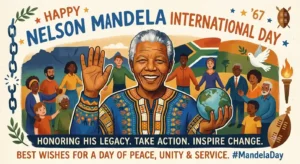 Wishes for Nelson Mandela International Day