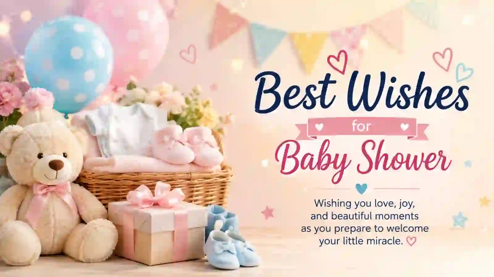 best wishes for baby shower