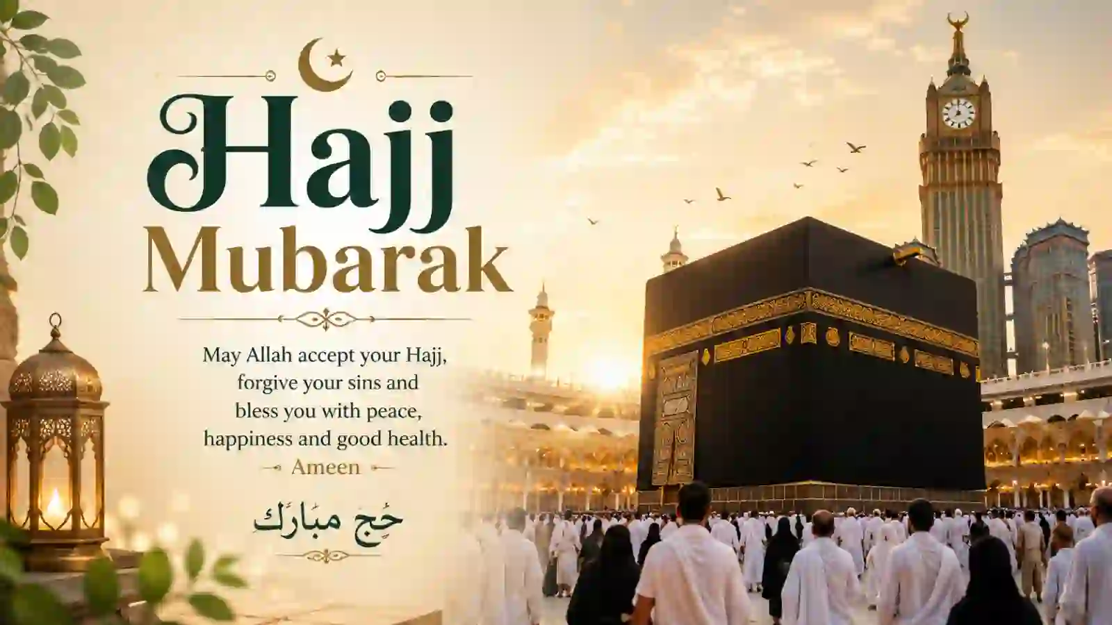 hajj mubarak wishes