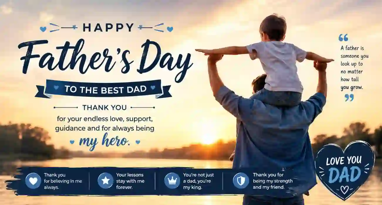 happy fathers day dad wishes quotes