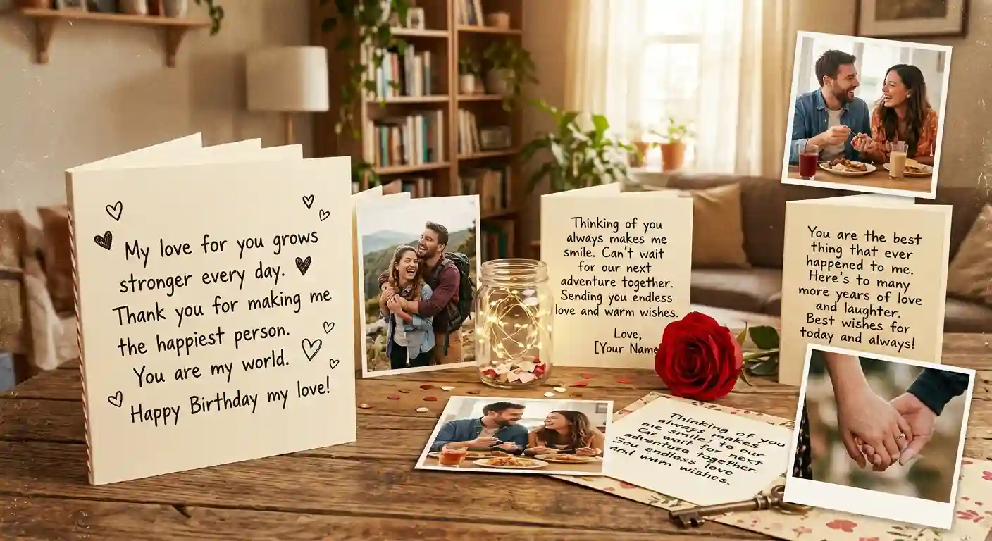 love messages for him wishes